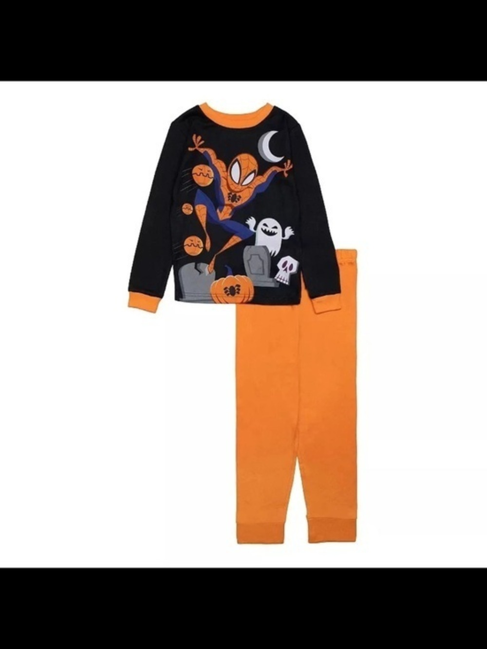 NWT. MARVEL Kids Halloween Spider-Man Superhero Pajama Set